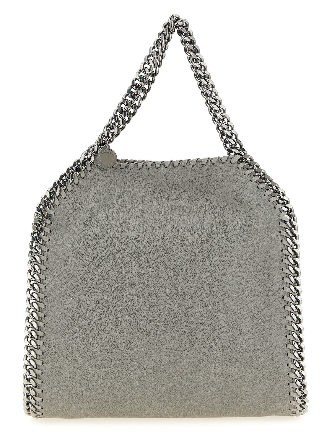 Gray Polyester Handbag