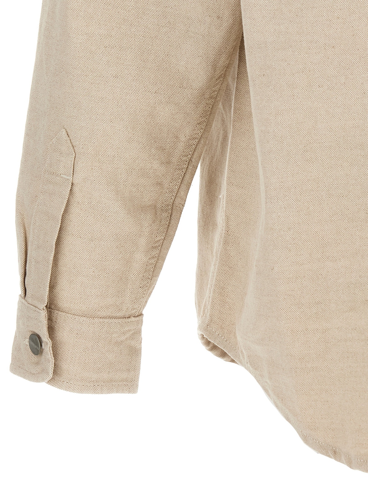 Beige Cotton Shirt