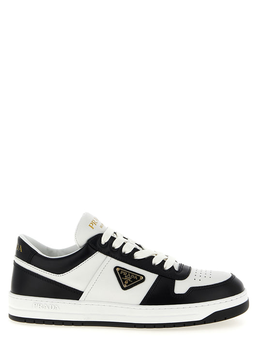 Bicolor Calfskin Low Top Sneakers