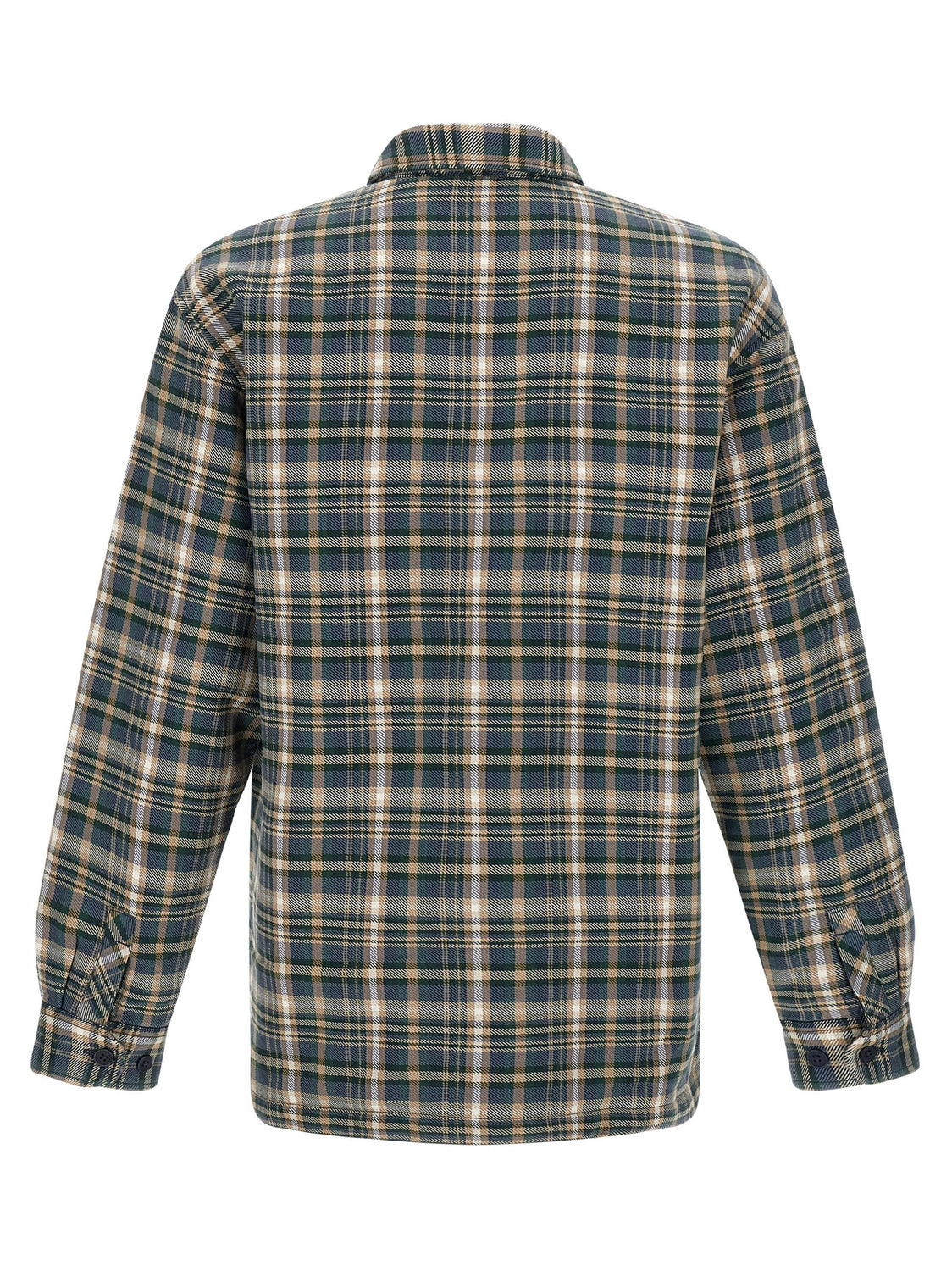 Multicolor Cotton Full-Length Jacket