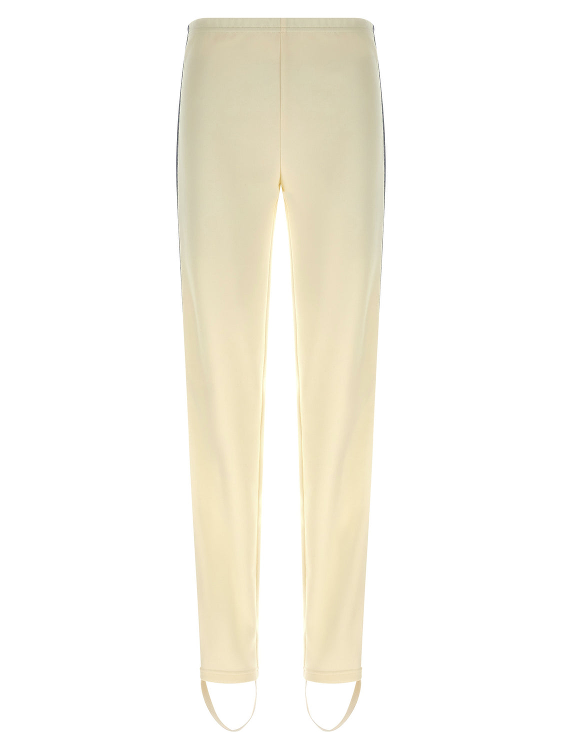 White Polyester Joggers (Workout Pants)