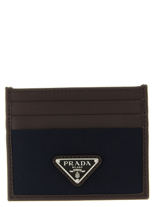 Blue Recycled Polyamide Cardholder