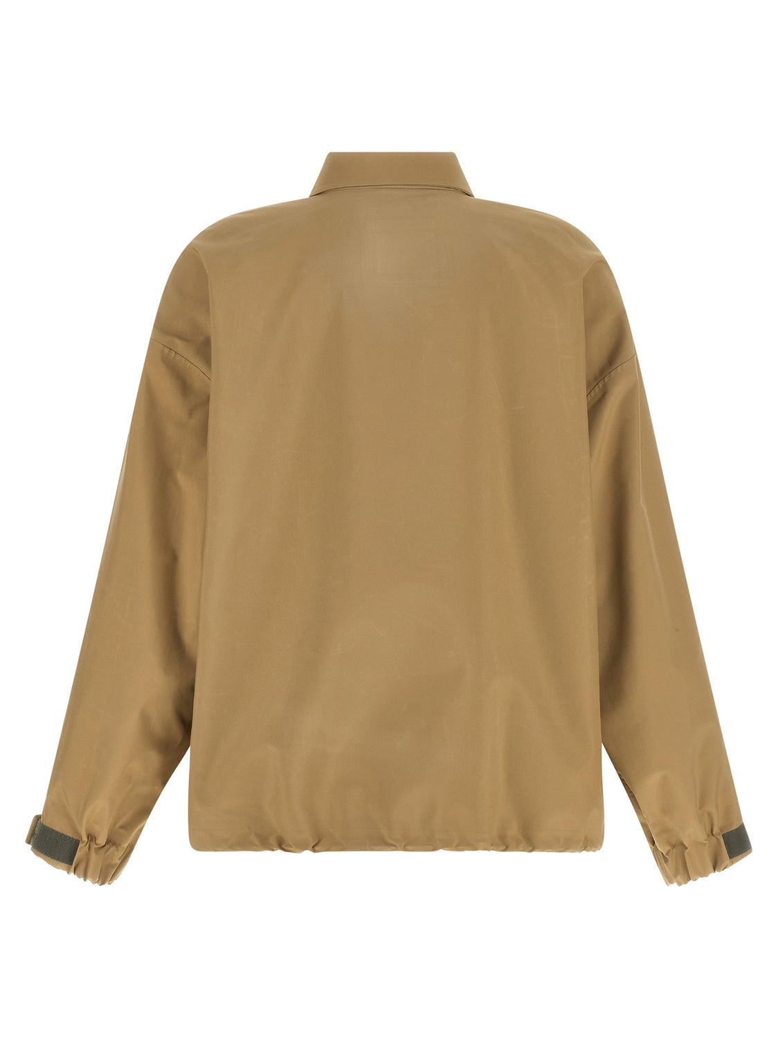 Beige Recycled Polyester Shell Jacket