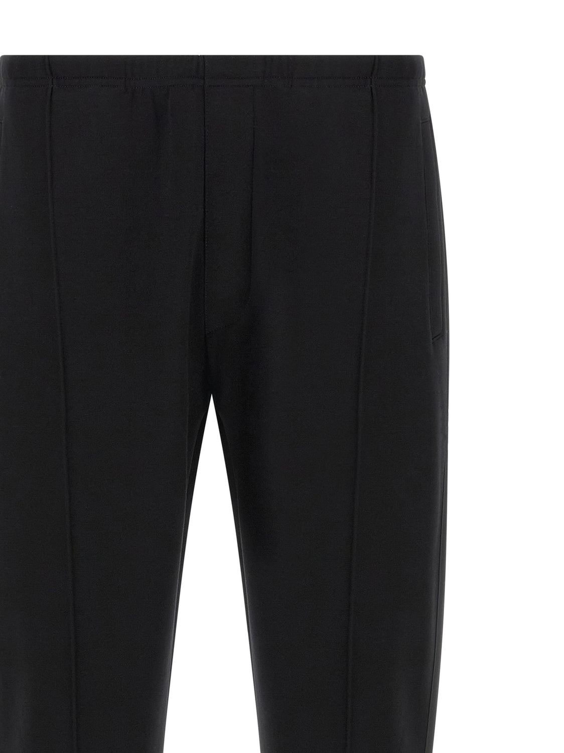 Black Cotton Joggers (Workout Pants)
