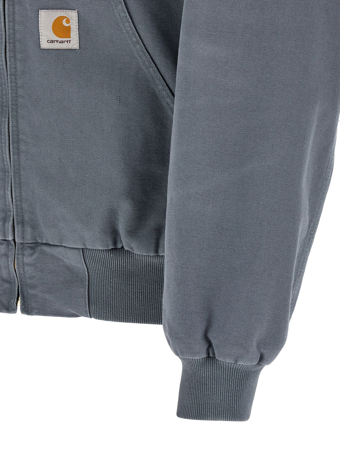Blue Organic Cotton Bomber