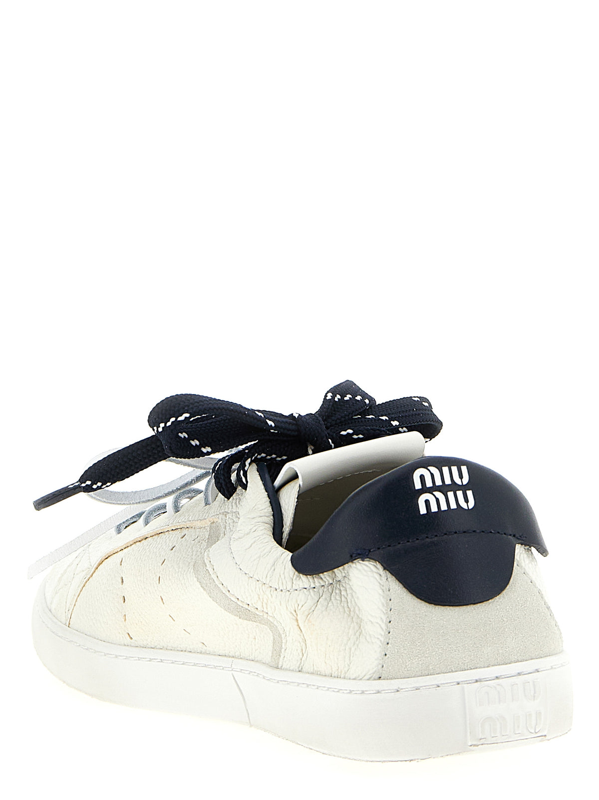 Blue Calfskin Sneakers