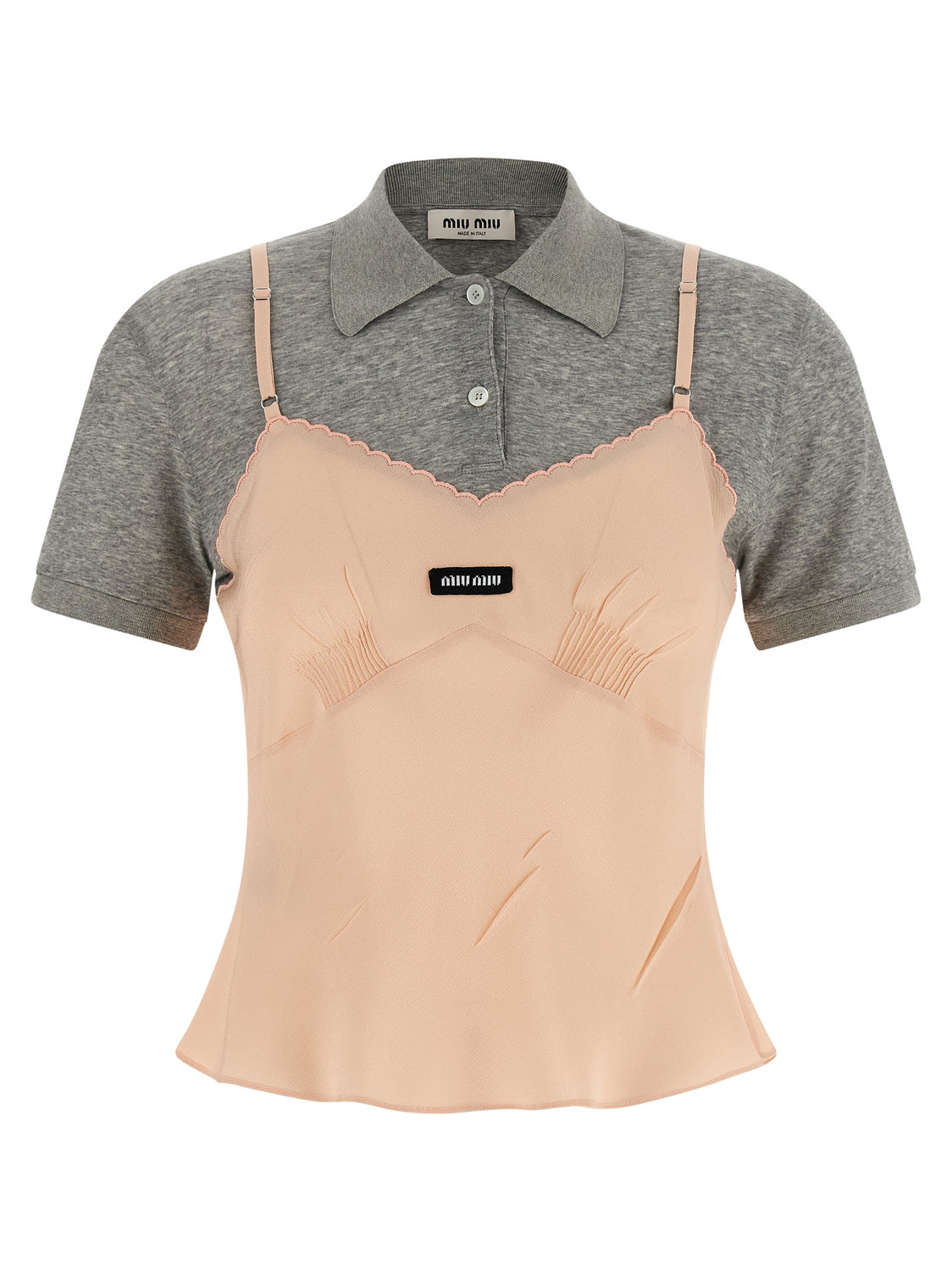 Multicolor Silk Shortsleeve Shirt