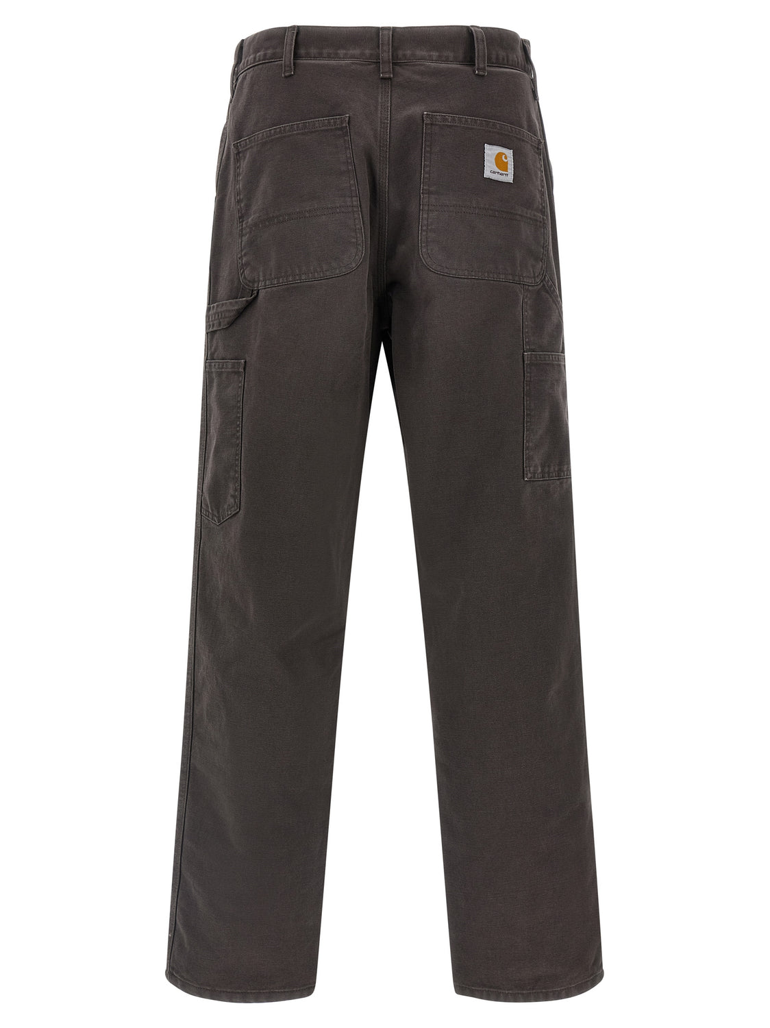 Brown Organic Cotton Casual Pants