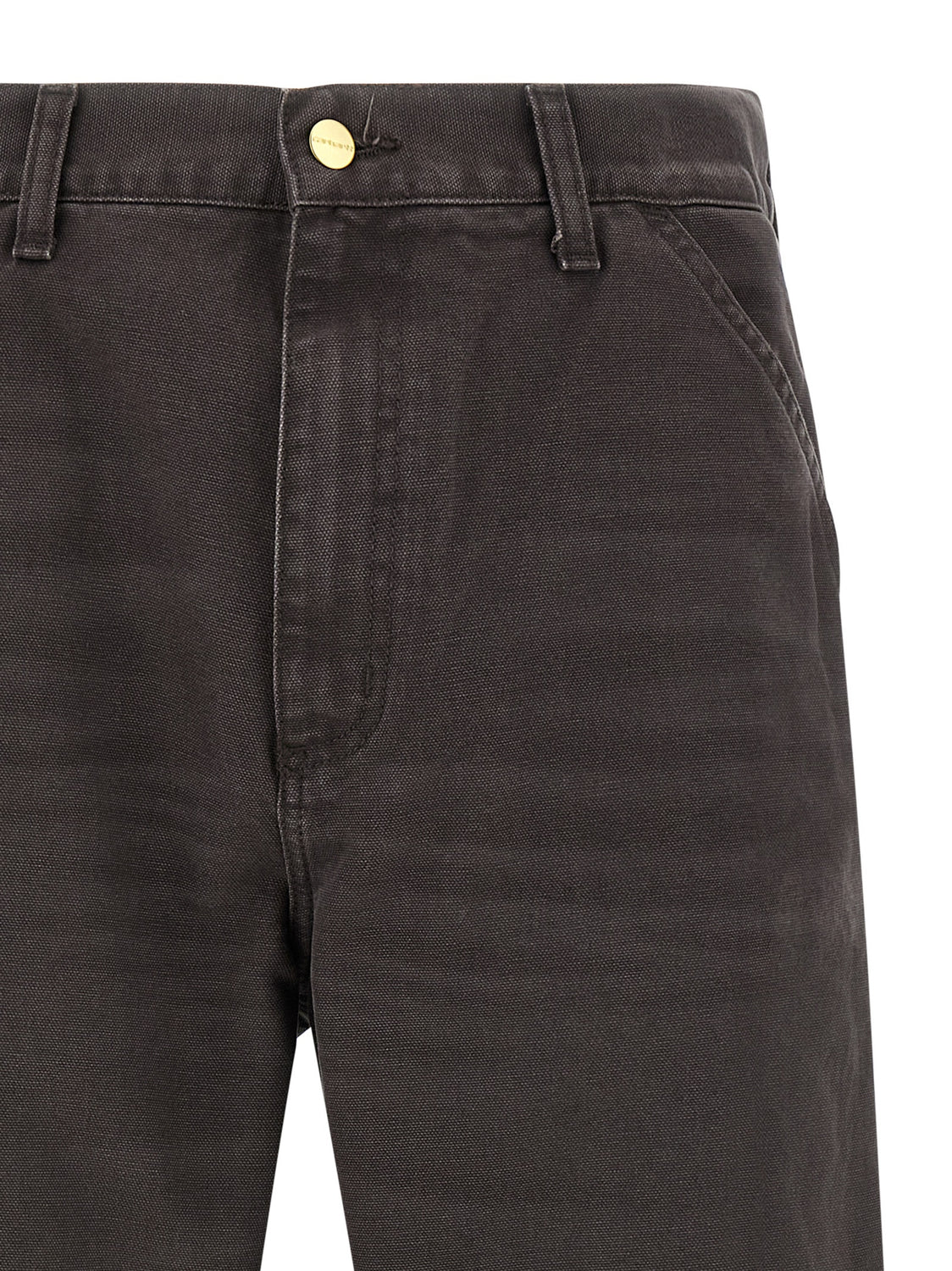 Brown Organic Cotton Casual Pants