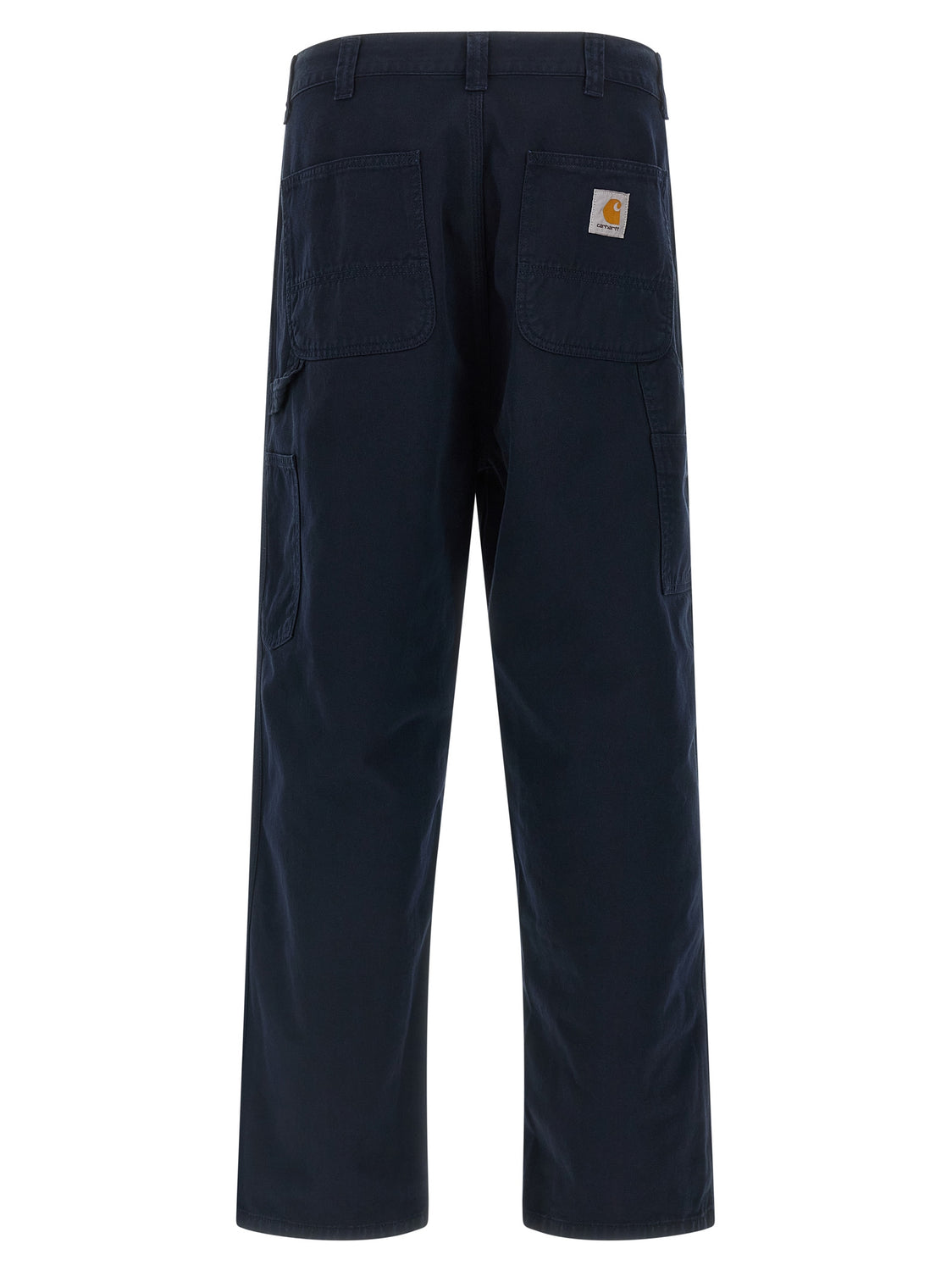 Blue Organic Cotton Casual Pants