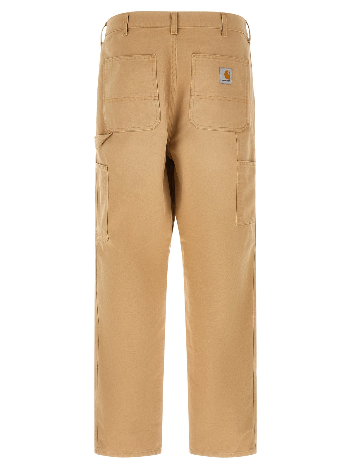 Brown Organic Cotton Casual Pants