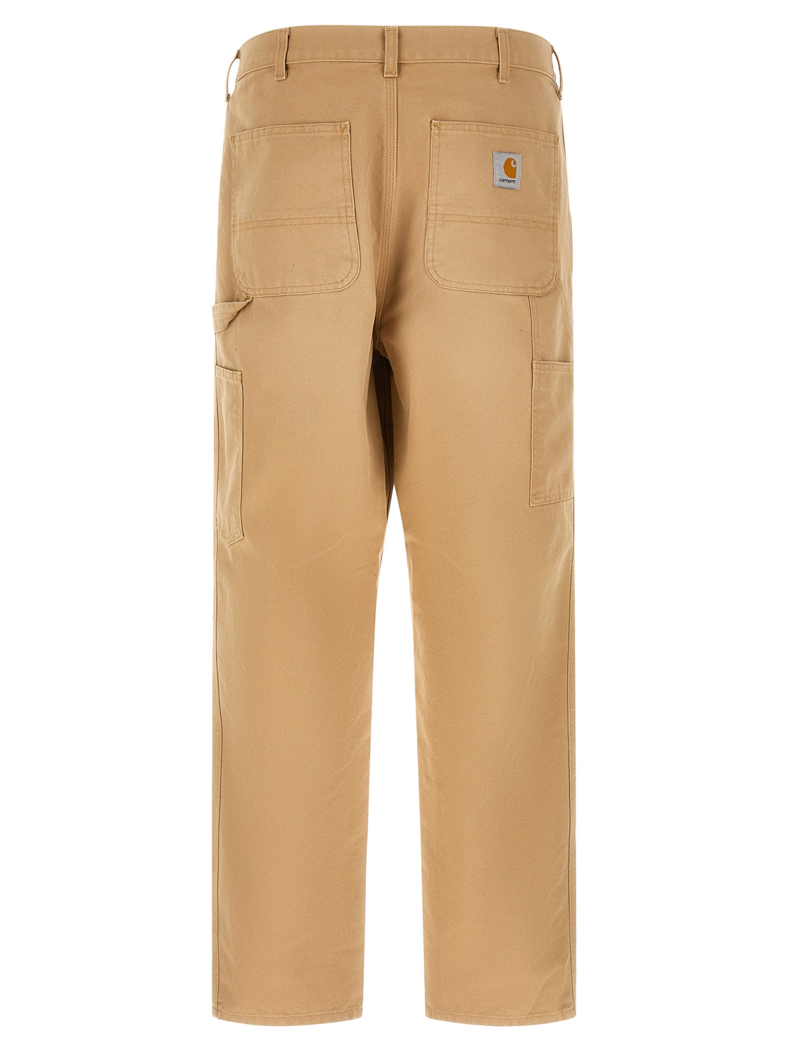 Brown Organic Cotton Casual Pants