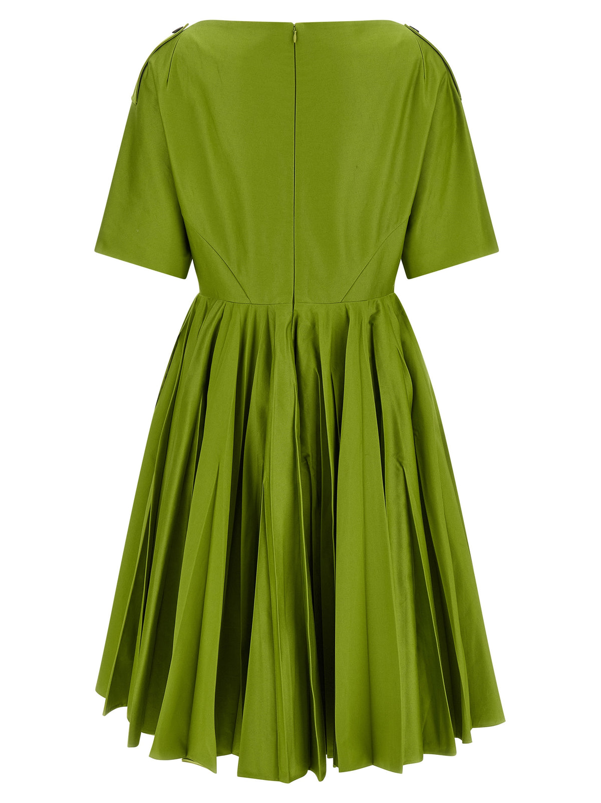 Bicolor Cotton Casual Dress