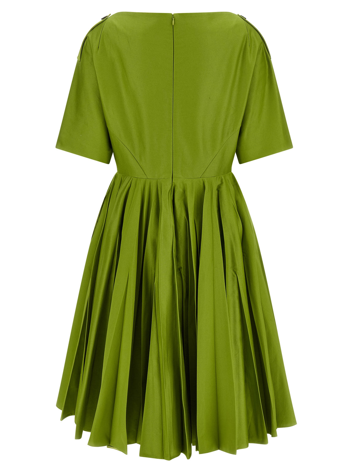 Bicolor Cotton Casual Dress
