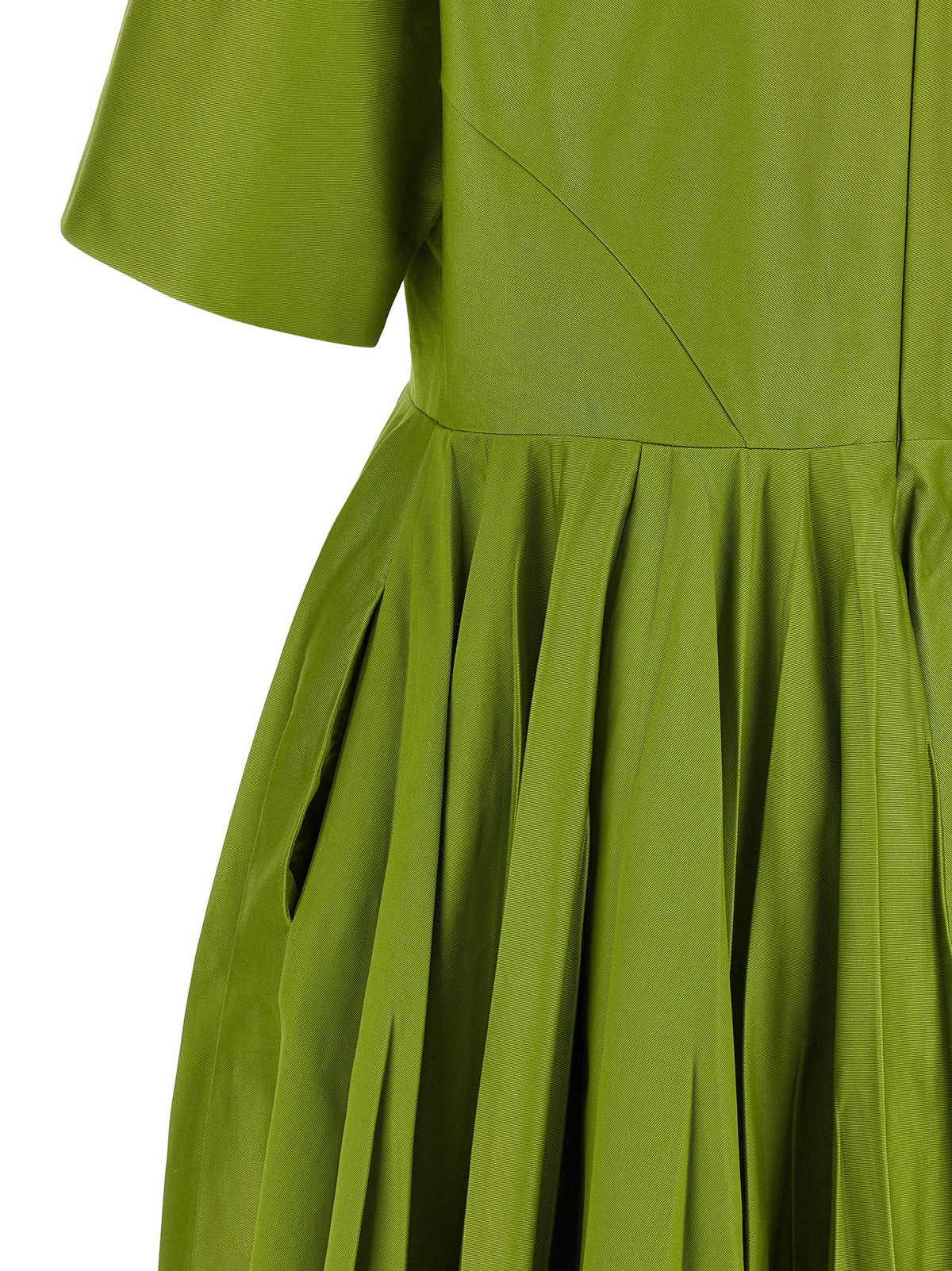 Bicolor Cotton Casual Dress