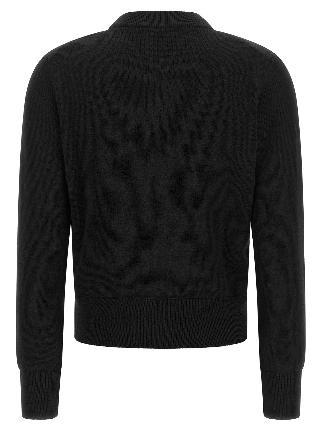 Black Wool Cardigan