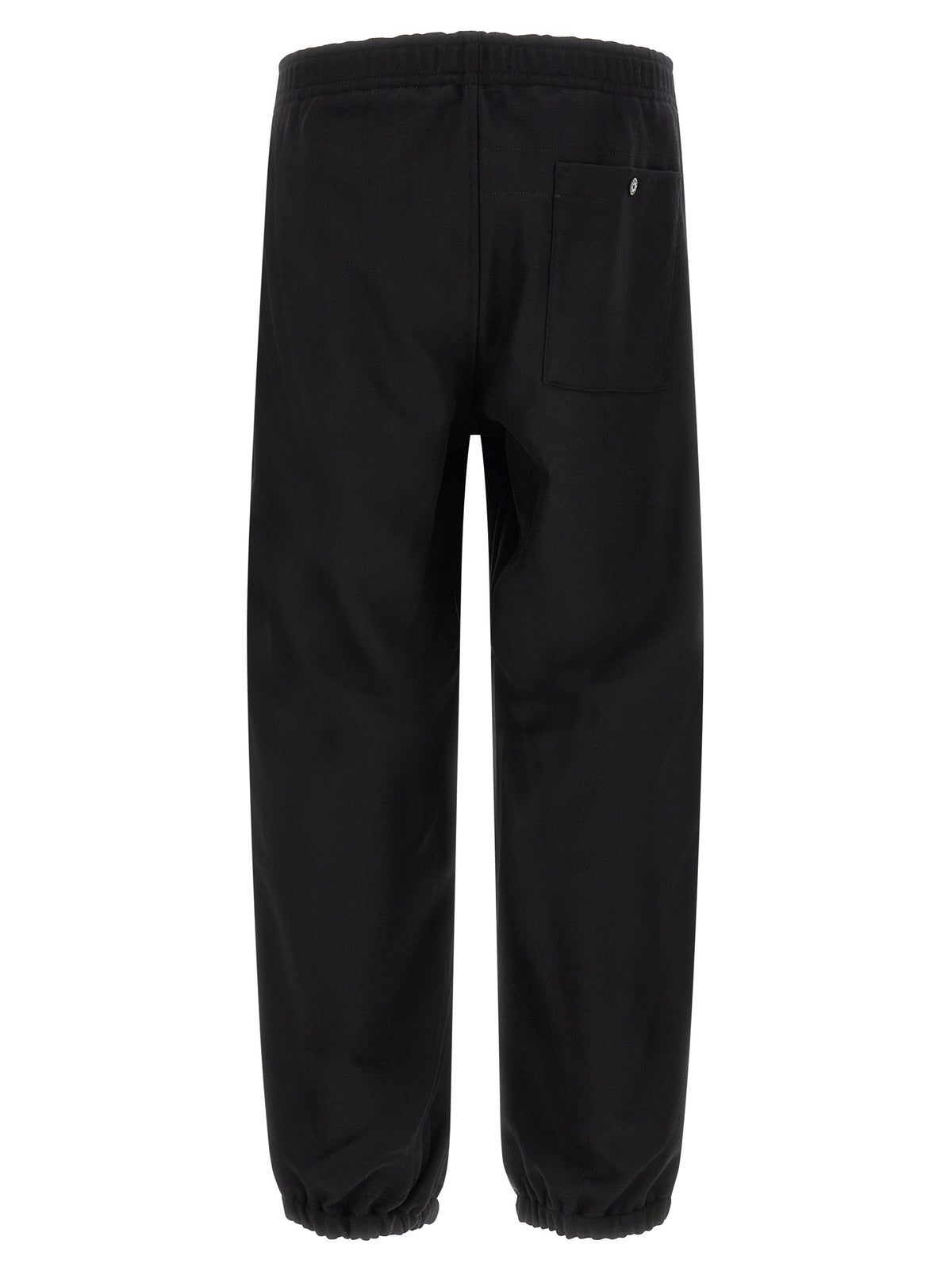 Black Virgin Wool Cargo Pants