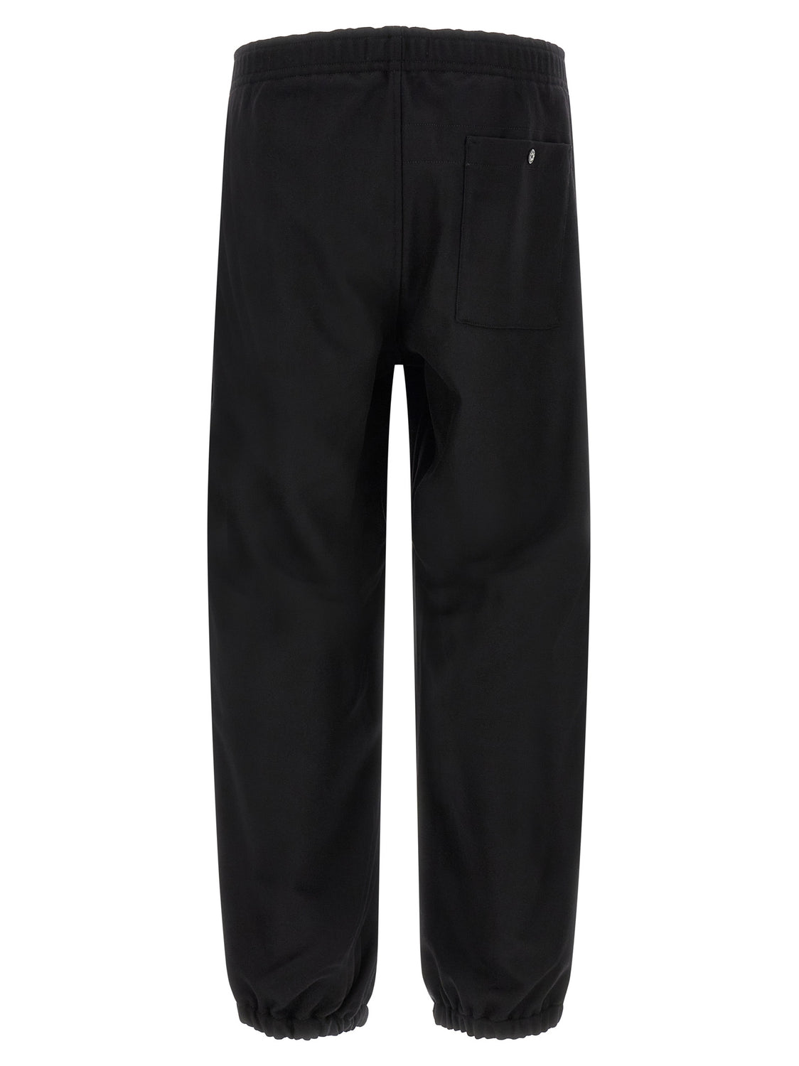 Black Virgin Wool Cargo Pants