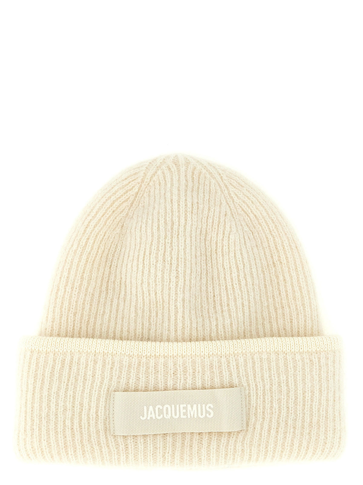 White Wool Beanie