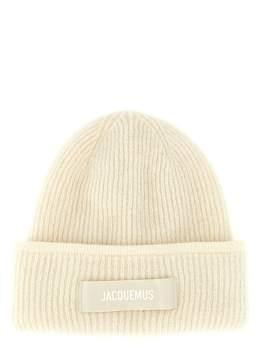 White Wool Beanie
