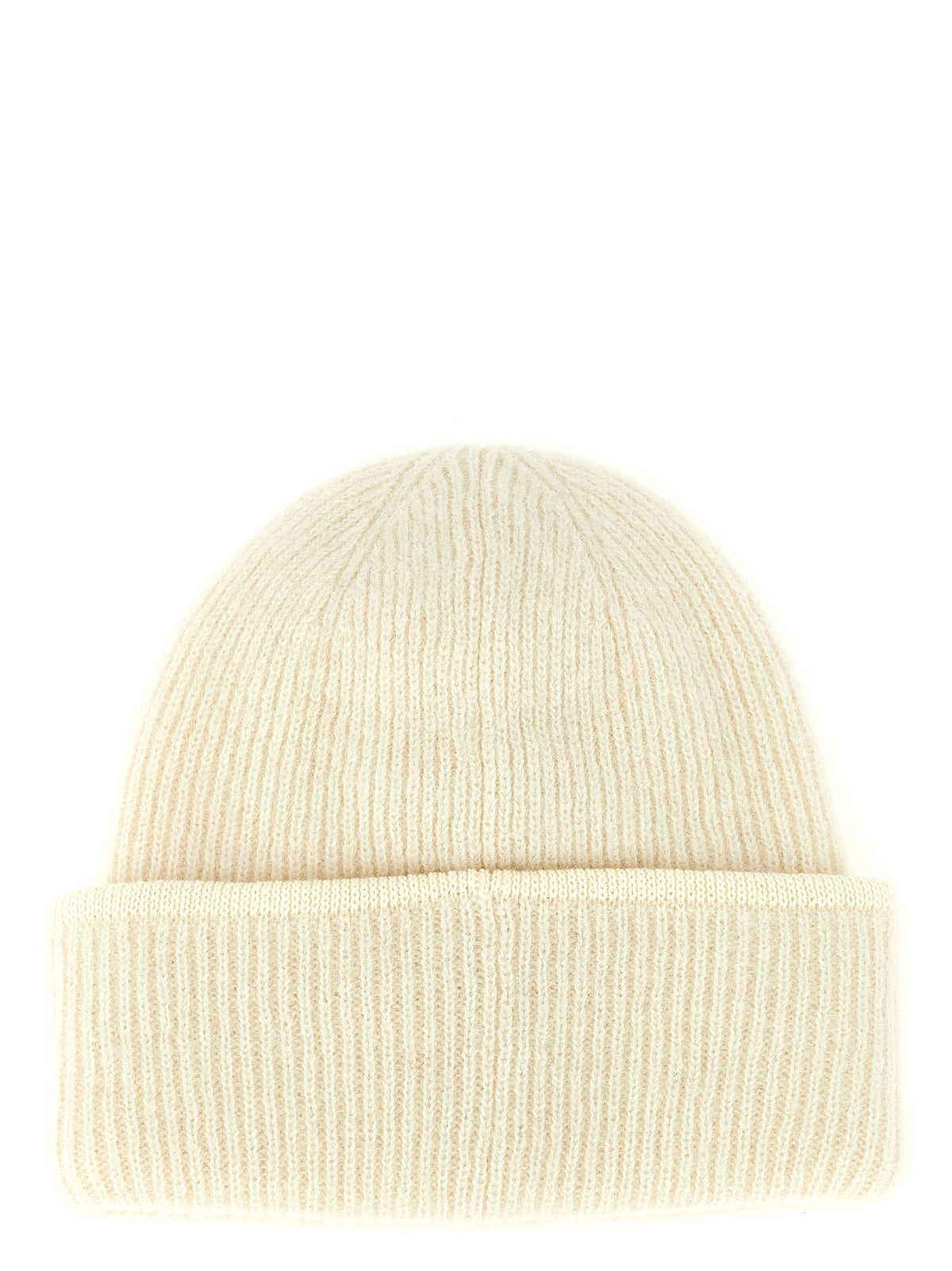 White Wool Beanie
