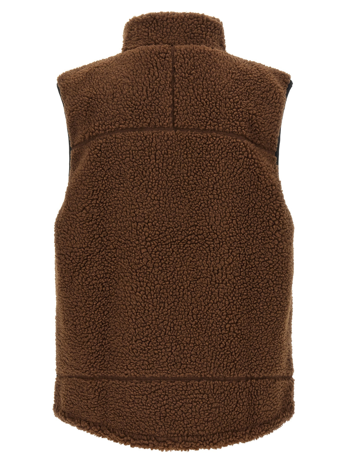 Multicolor Polyester Sleeveless Jacket