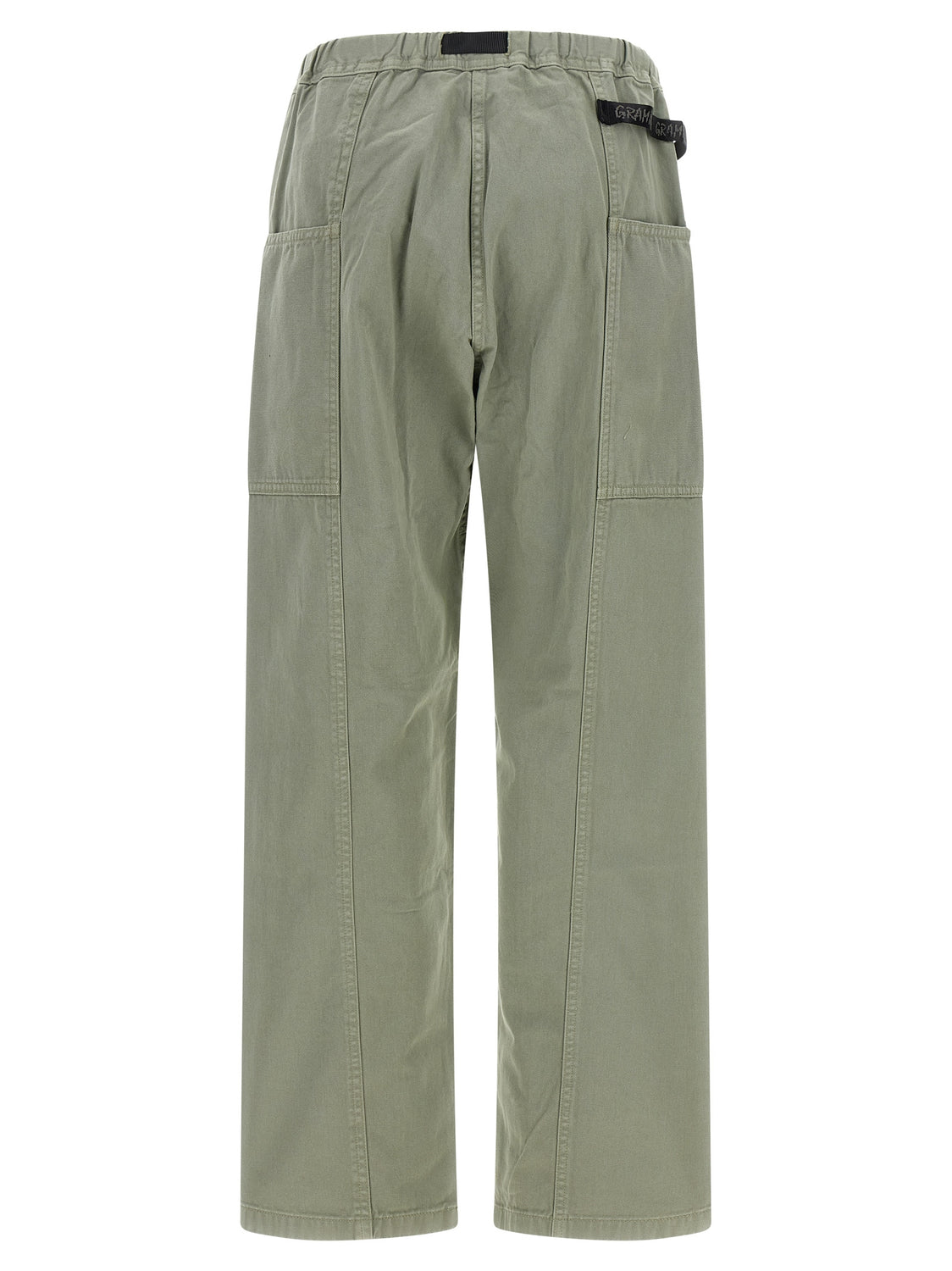Bicolor Cotton Casual Pants