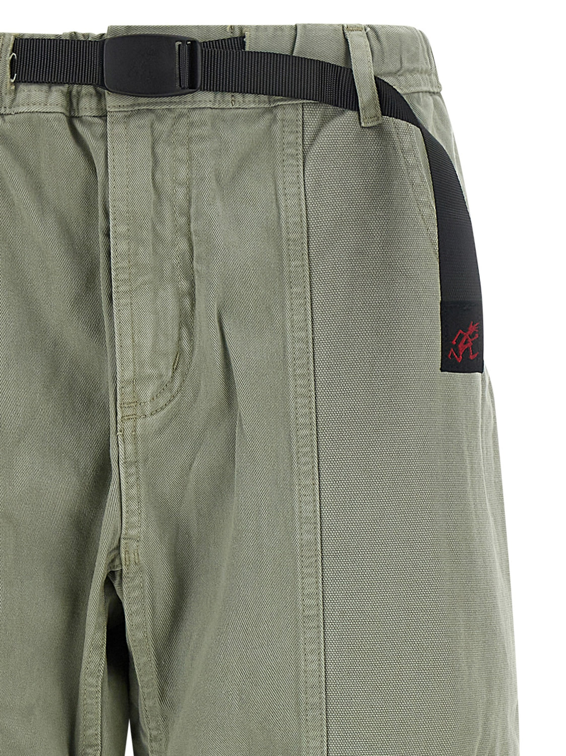 Bicolor Cotton Casual Pants