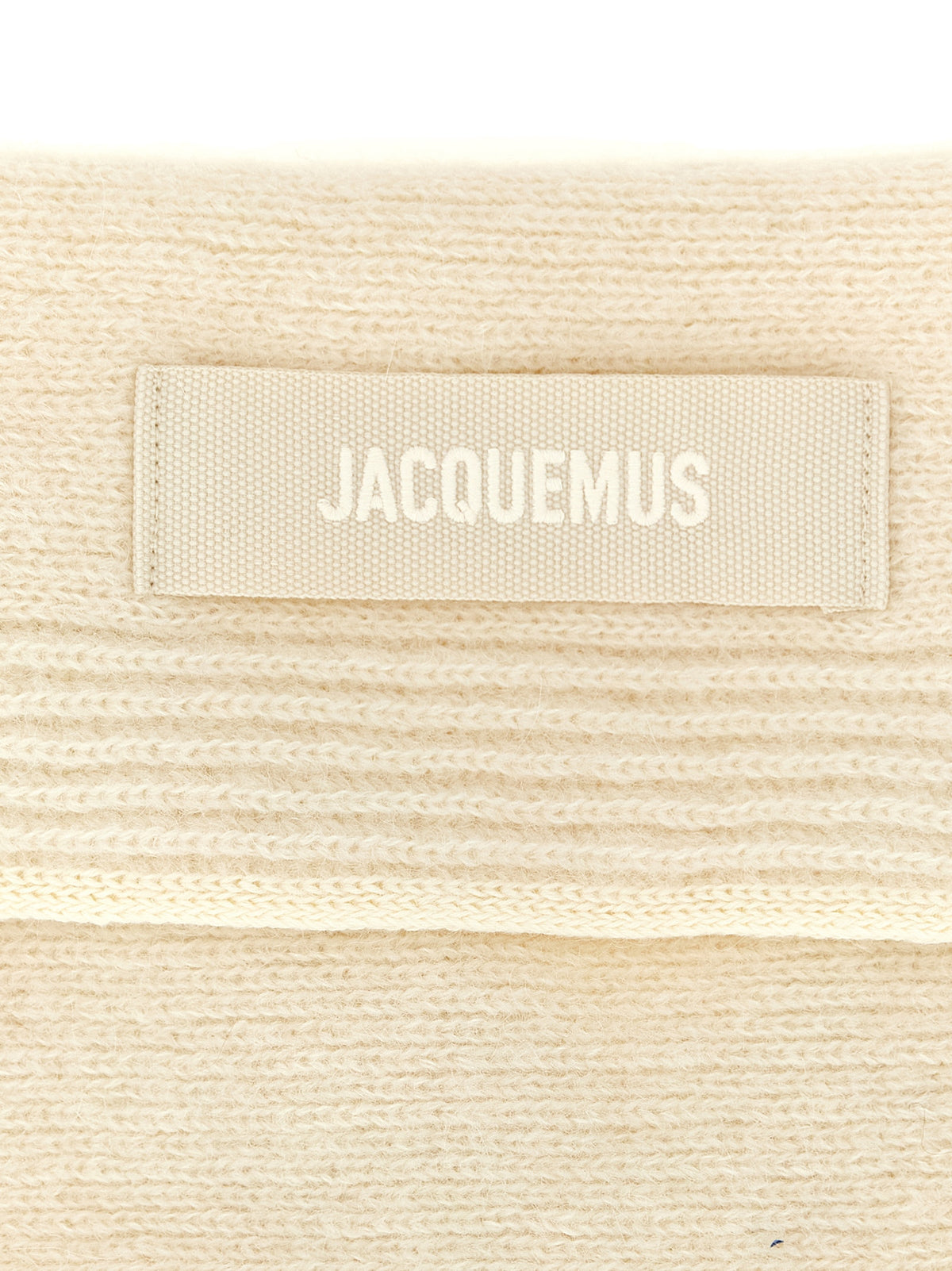 White Wool Scarf