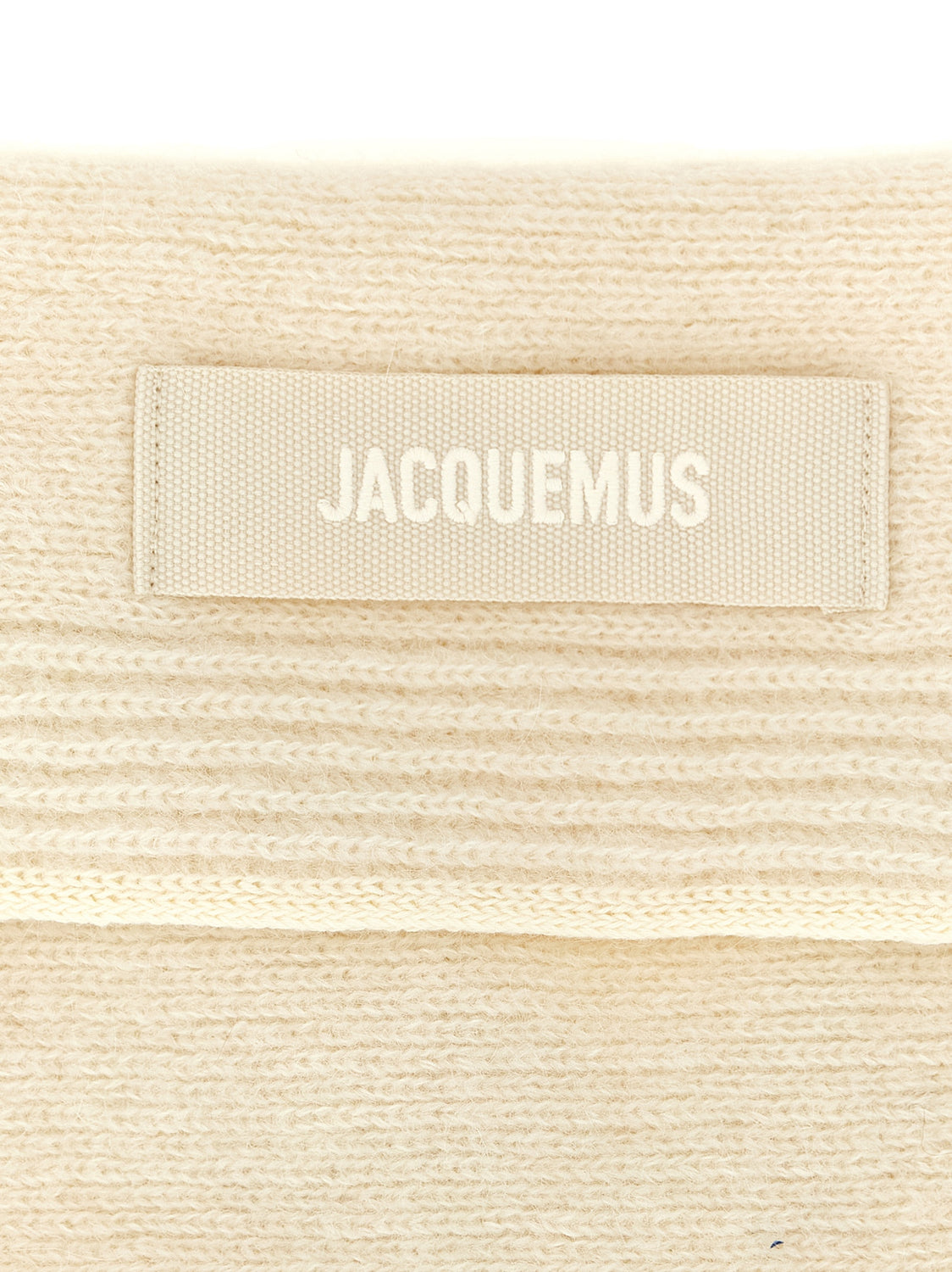 White Wool Scarf