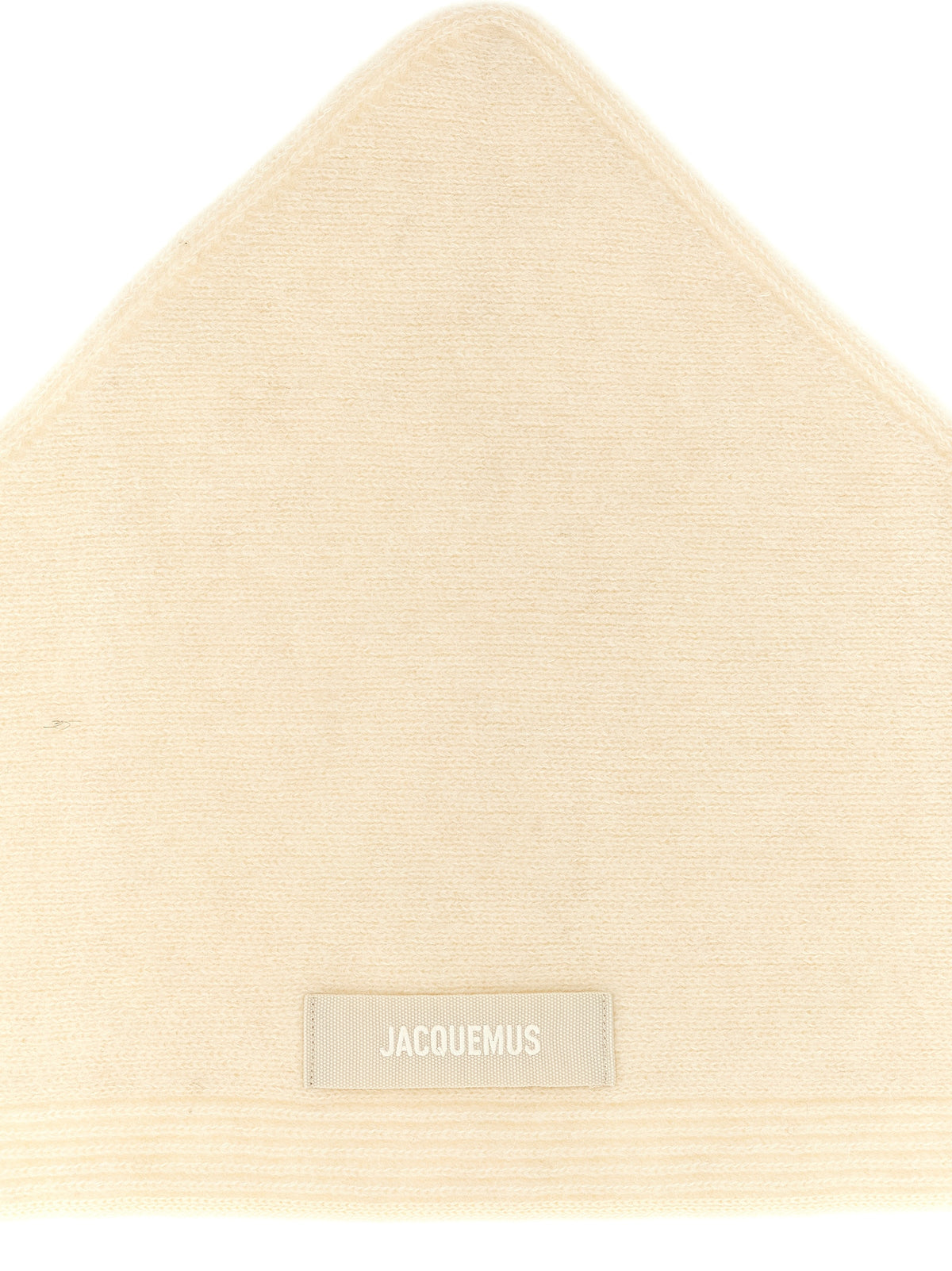 White Wool Scarf