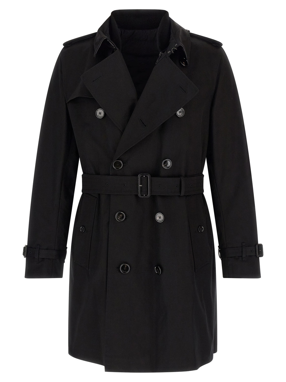 Black Cotton Coat