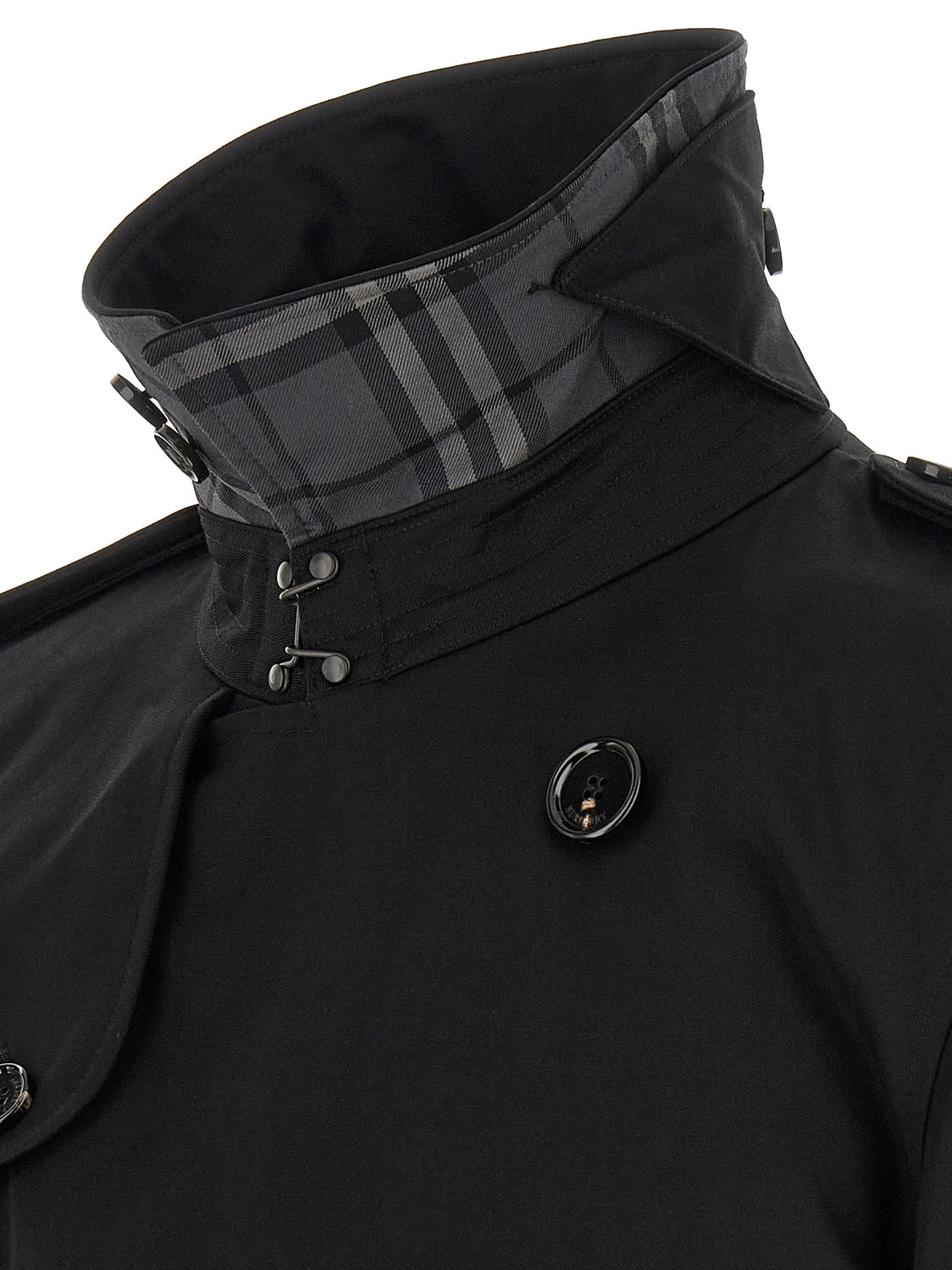 Black Cotton Coat