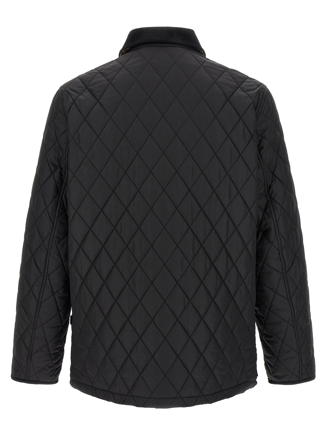 Black Polyamide Full-Length Jacket