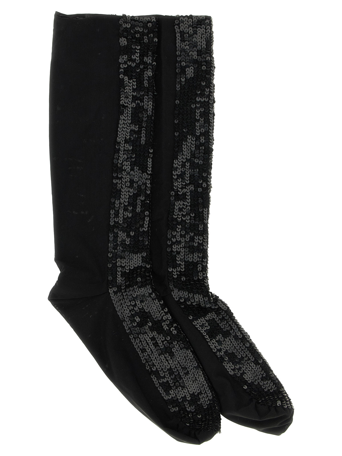Black Polyamide Socks