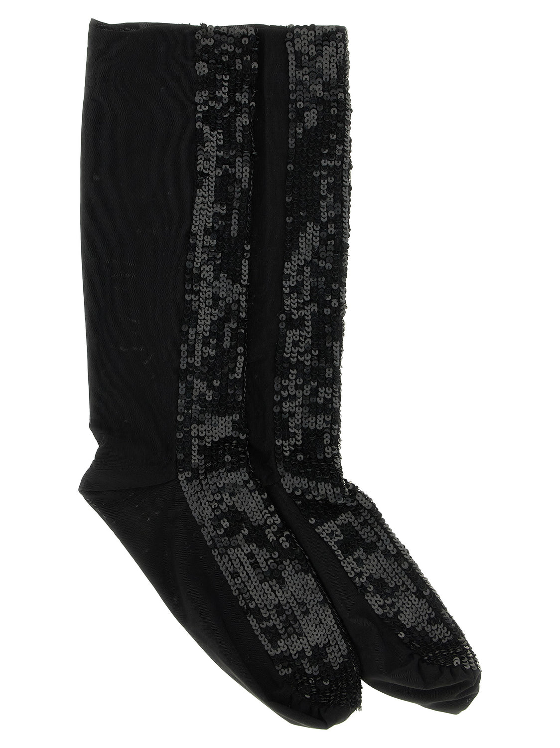 Black Polyamide Socks