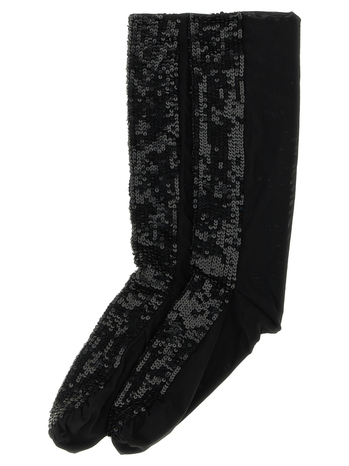 Black Polyamide Socks