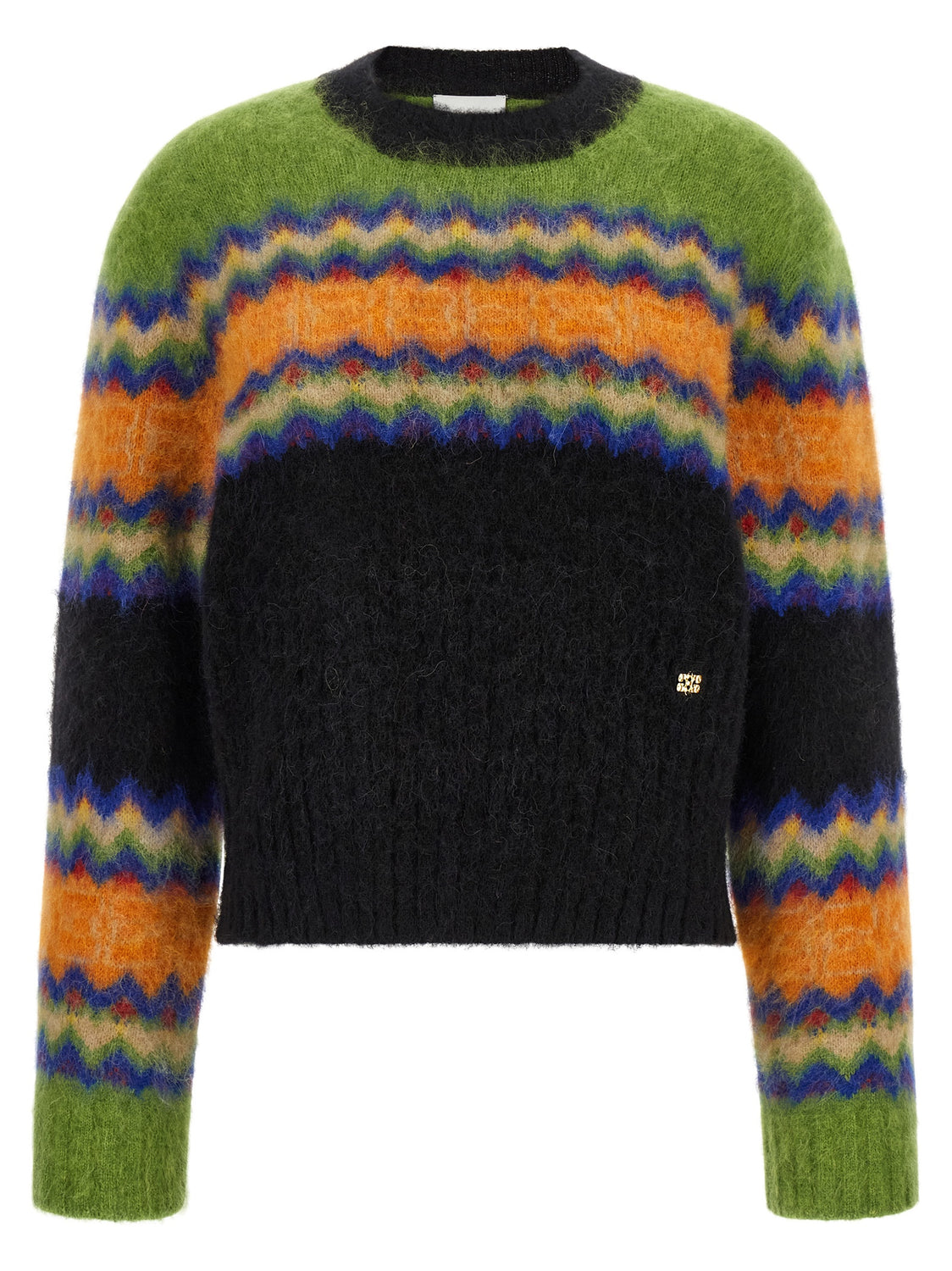 Multicolor Marabou Cardigan