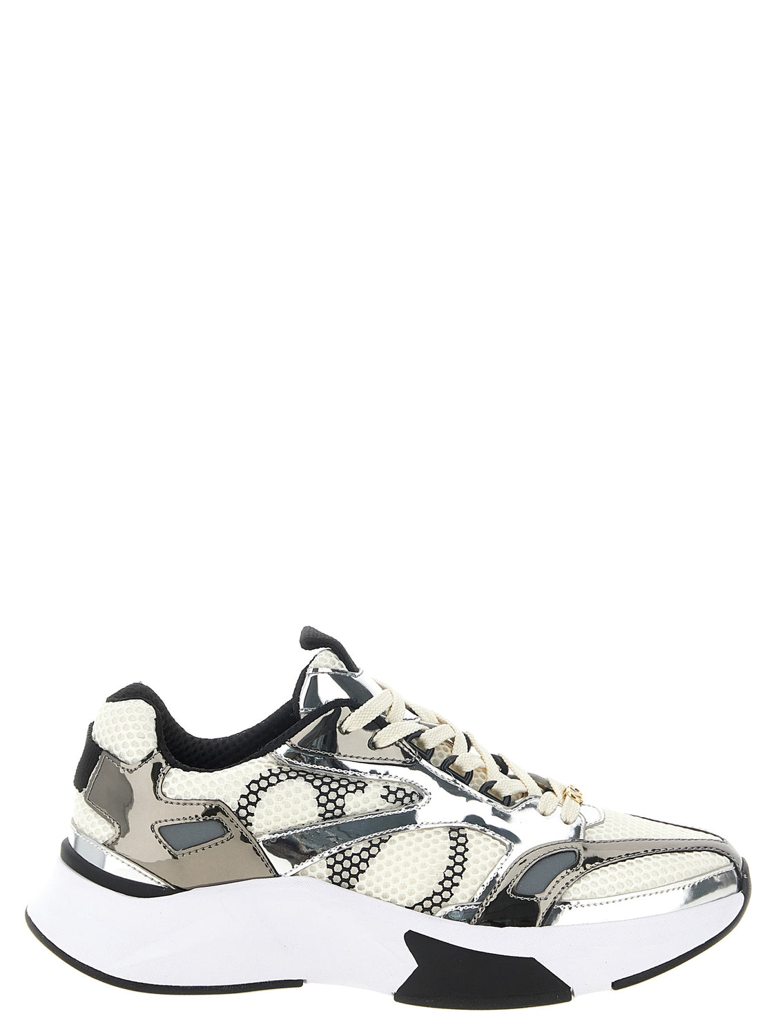 Multicolor Polyester Athletic Sneakers