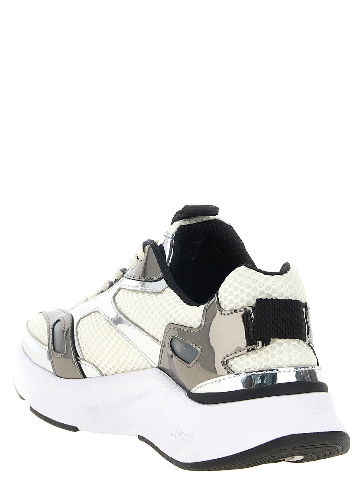 Multicolor Polyester Athletic Sneakers