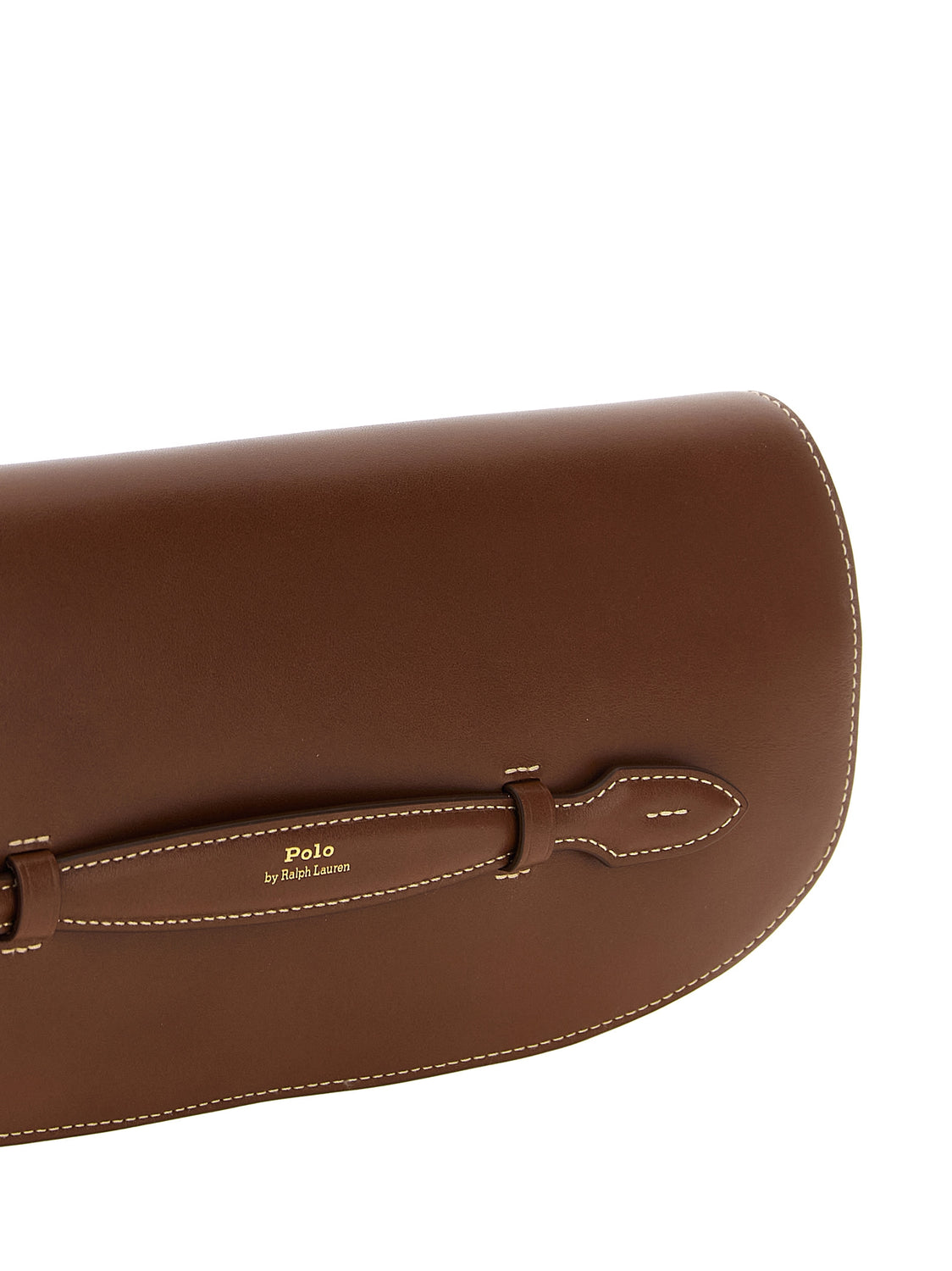Brown Cowhide Clutch Bag