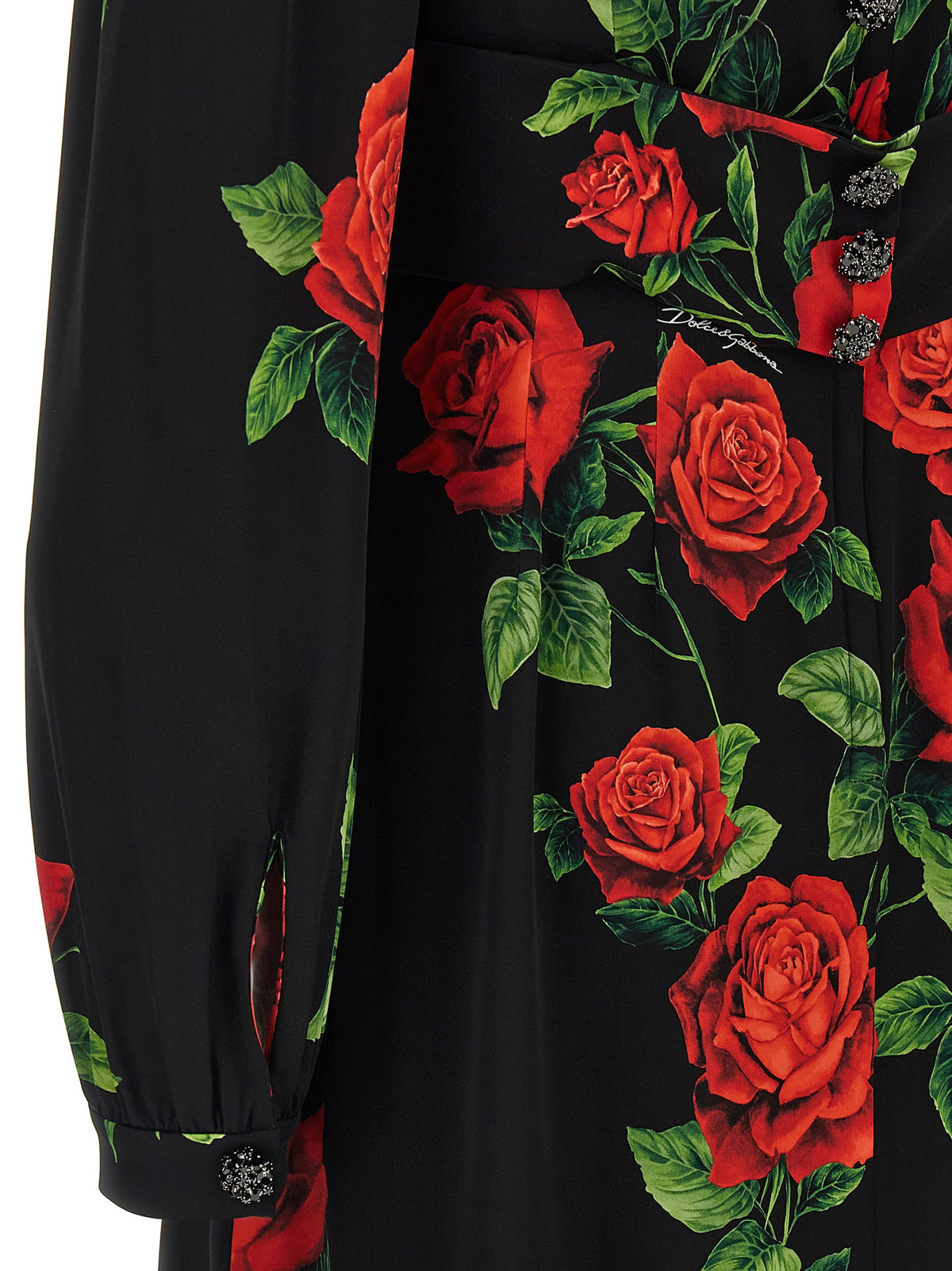 Red Silk Long Dress