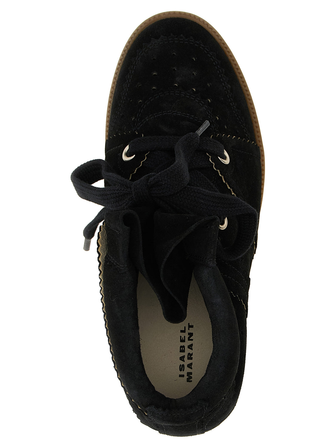 Black Cowhide Wedge Sandals