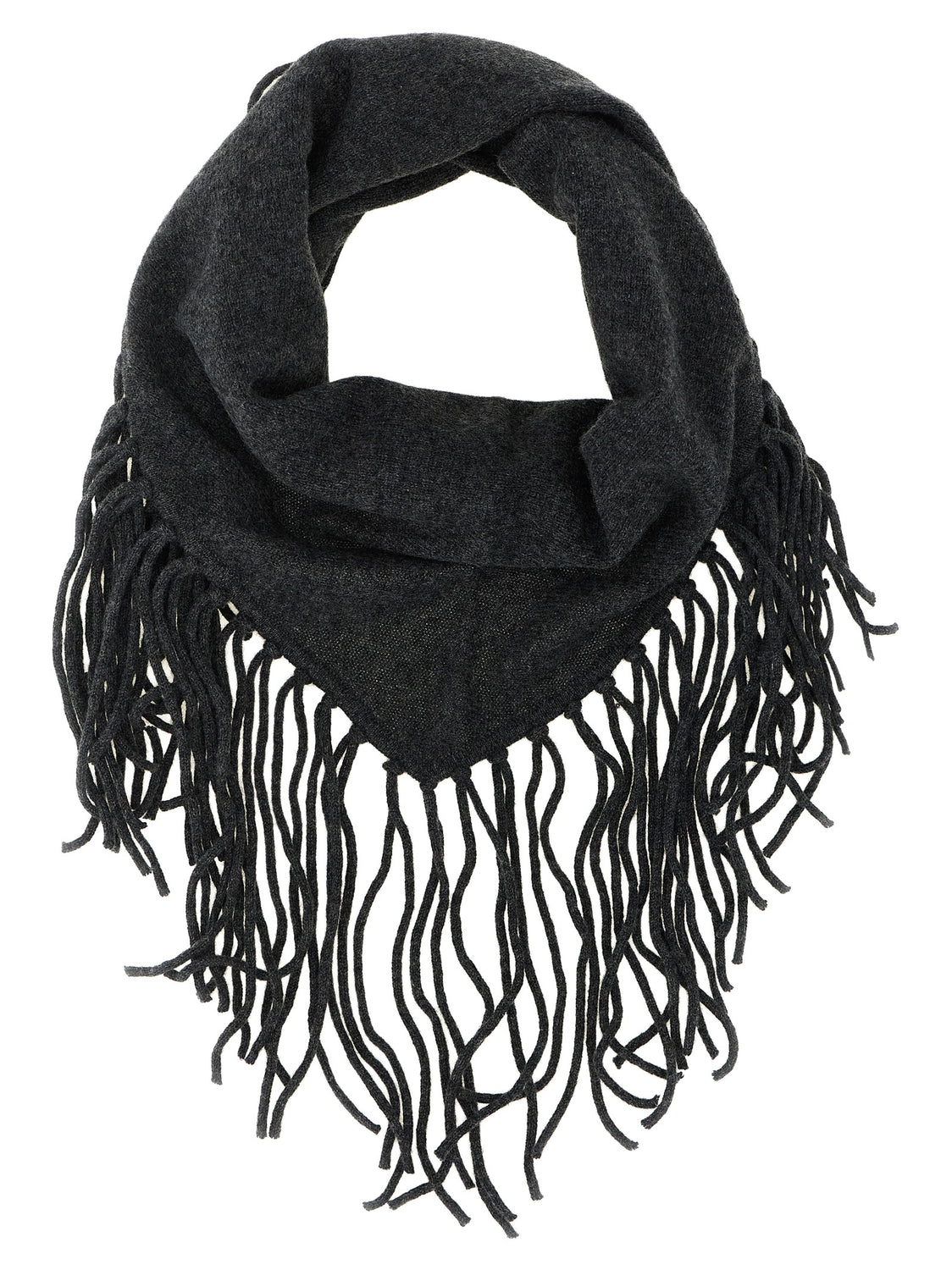 Gray Cashmere Foulard