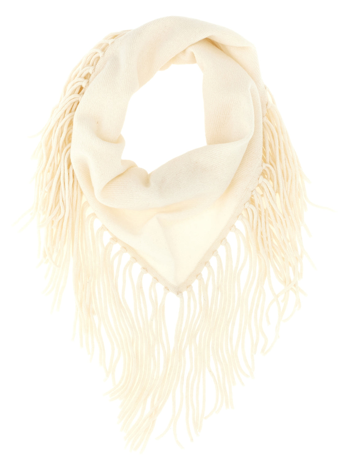 White Cashmere Scarf