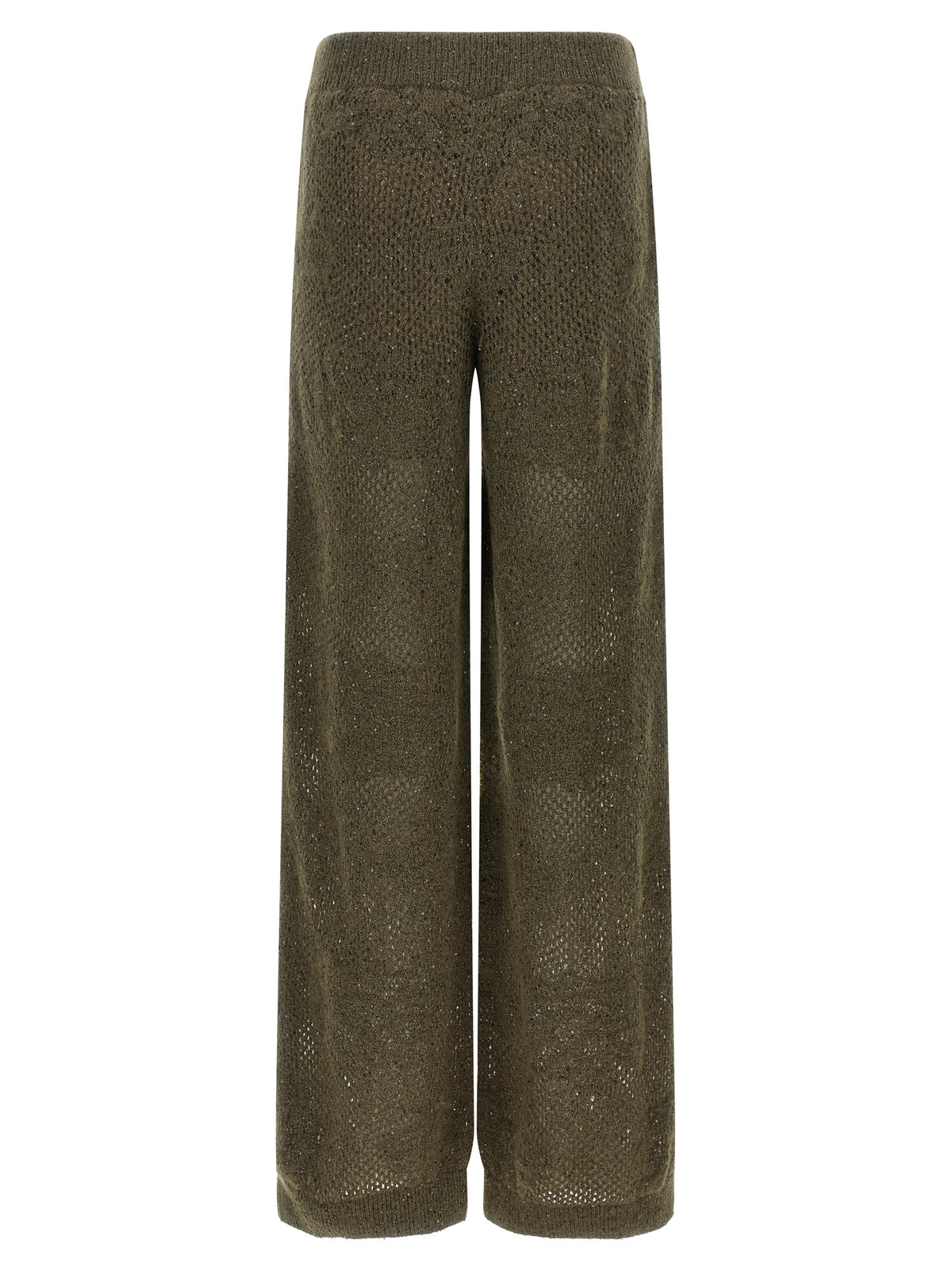 Bicolor Nylon Casual Pants