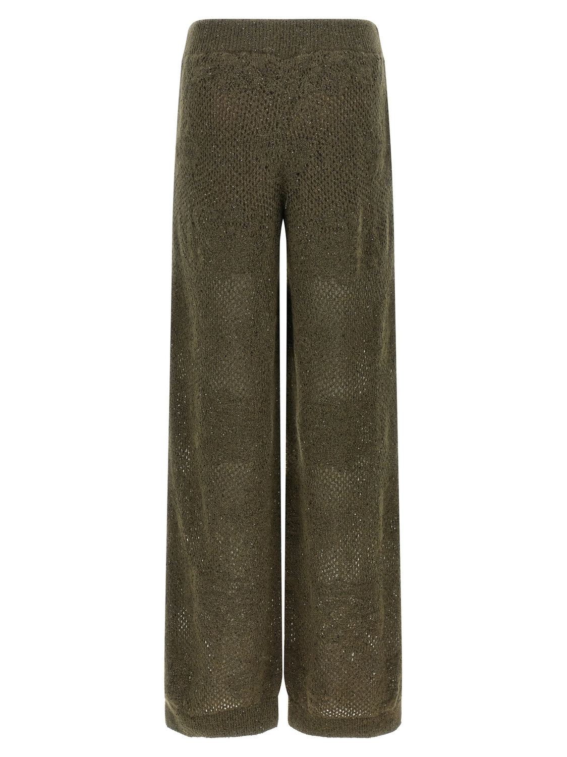 Bicolor Nylon Casual Pants