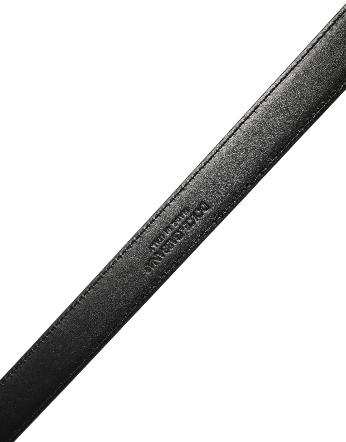 Black Classic Leather Gold Tone Buckle Belt