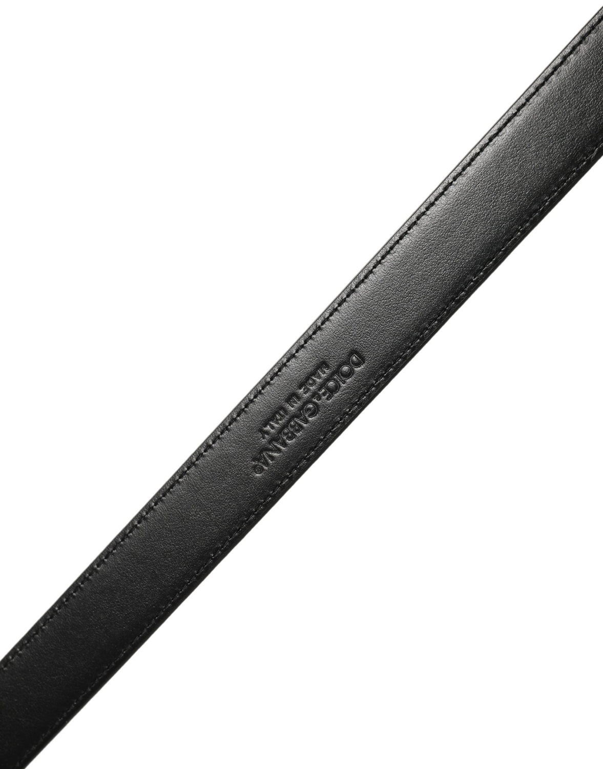 Black Classic Leather Gold Tone Buckle Belt