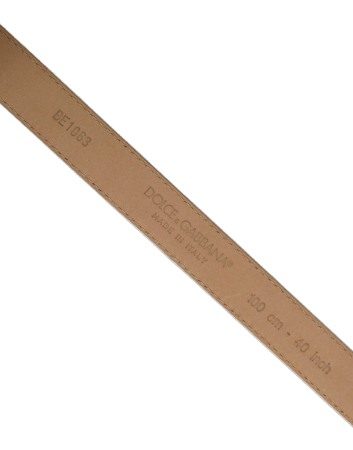 White Leather Silver Tone Metal Buckle Belt